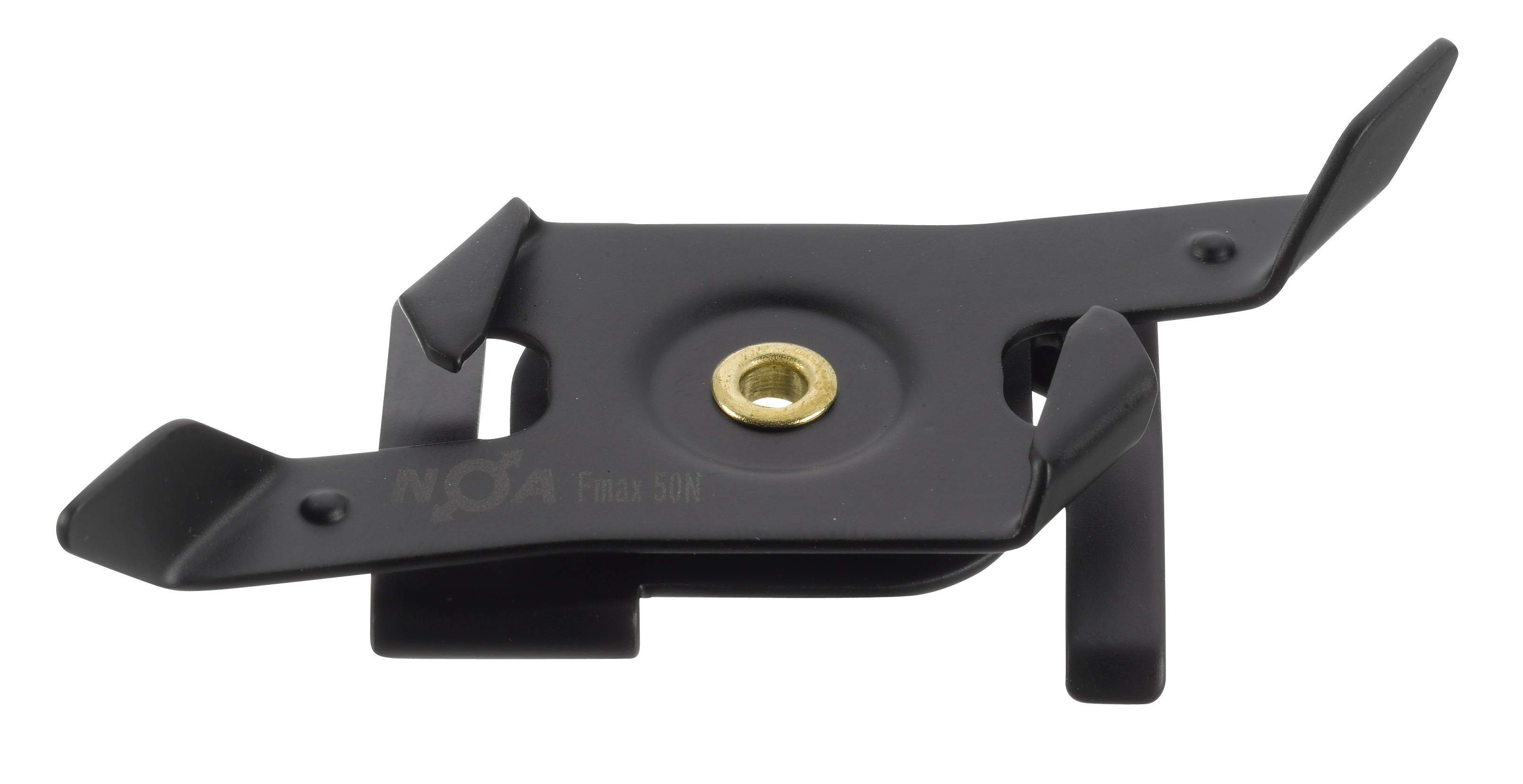 Deckenclip für 24mm Rasterdecke auf Global Trac Stromschiene schwarz