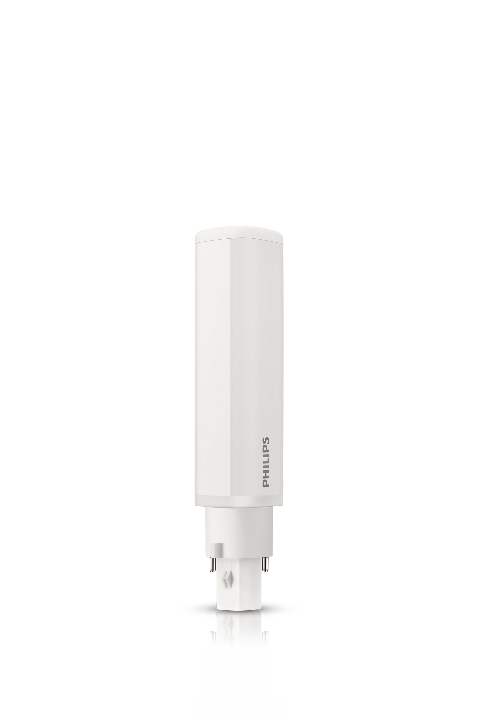 Philips CorePro Kompaktlampe LED PL-C 6,9 Watt 840 4000 Kelvin neutralweiß 2P G24d-2 KVG/VVG 230 Volt Länge wie 18 Watt 2P)