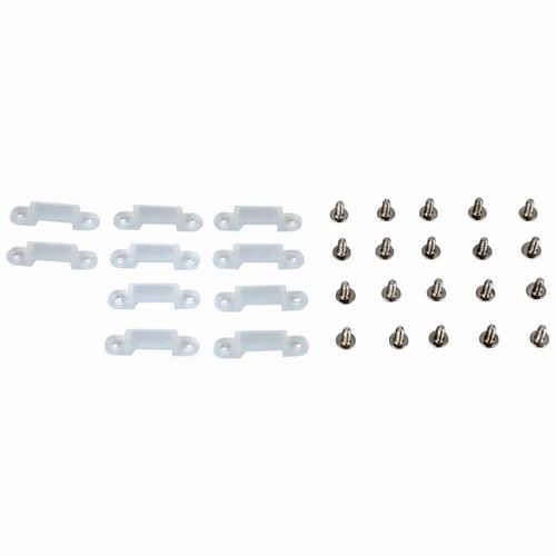 HEITRONIC - Befestigungsclip für Outdoor-LED STRIPS 10er Packung