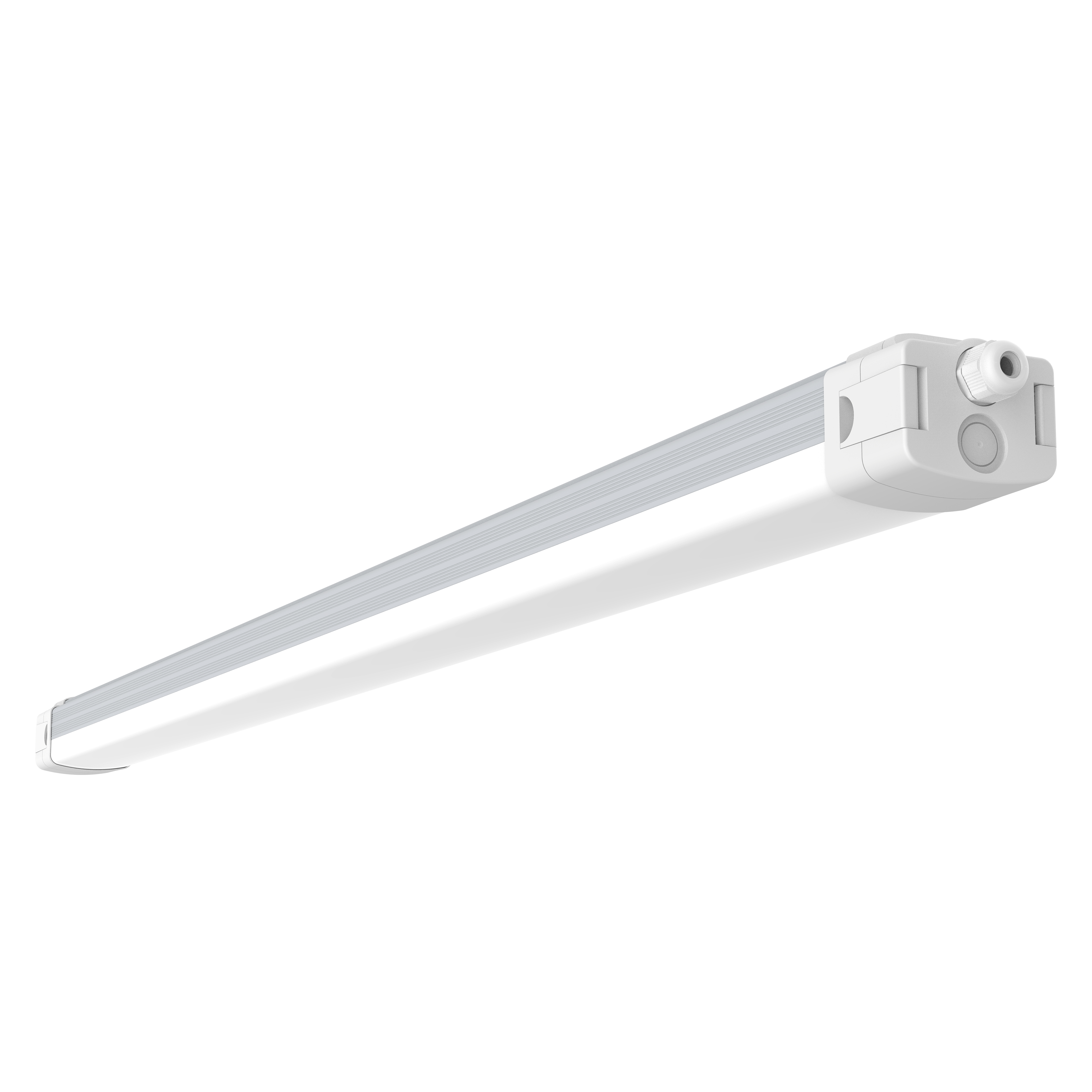 LED Feuchtraumleuchte SHARK-X mit Bewegungsmelder 32 Watt 3000/400086500 Kelvin IP65 1500mm (Fernbedienung separat bestellen)