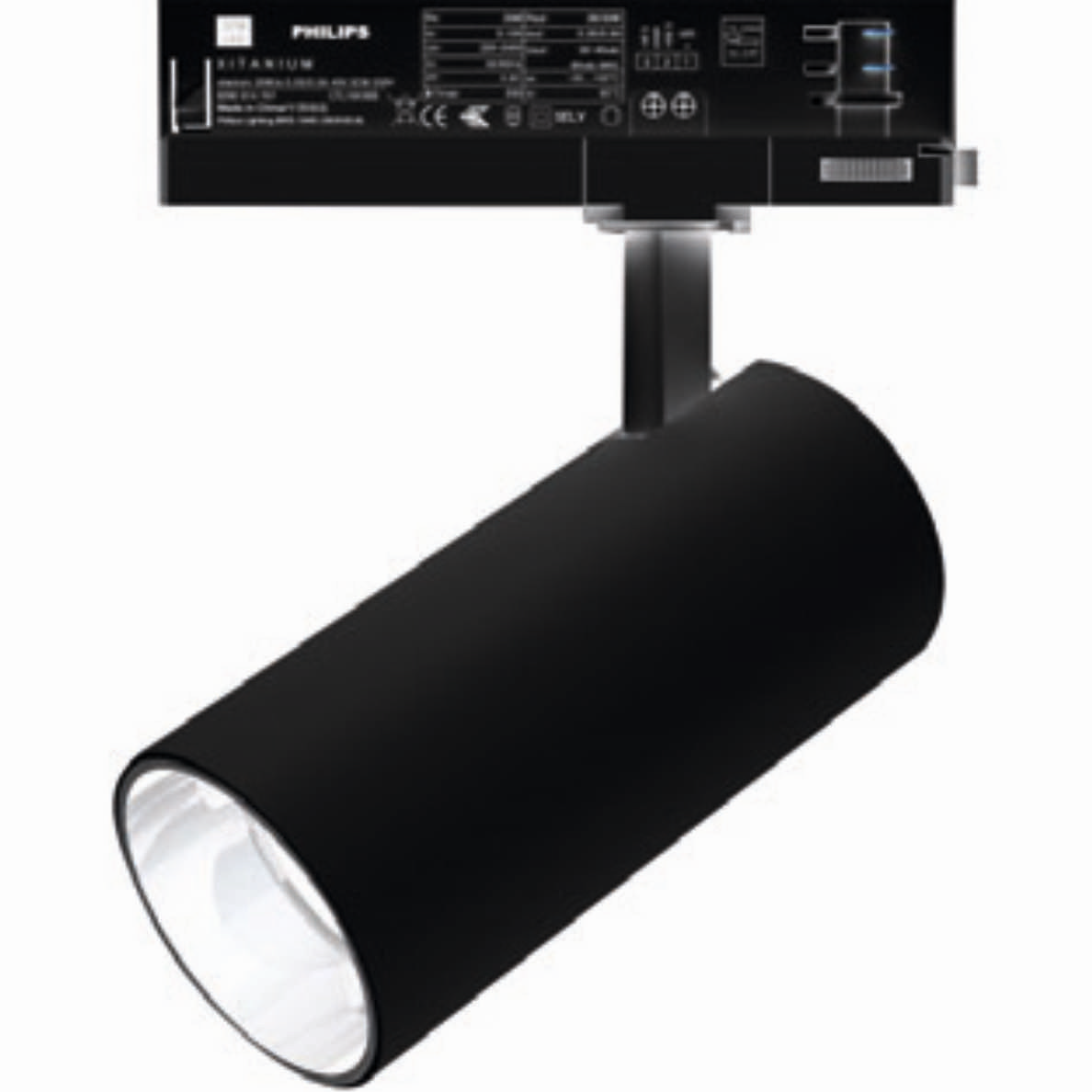 Larsen LED Stromschienenstrahler Luminus CXM-9 schwarz 36 Grad 20 Watt 3000 Kelvin warmweiß