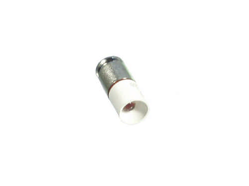 S+H Single-LED T1 3/4 6,3x16mm MG 20-28 Volt AC/DC weiss mit Einweggleichrichter