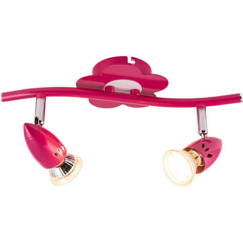 HEITRONIC - LED Wand- / Deckenleuchte FLOWER 2 x 3 Watt GU10 warmweiss 3000 Kelvin