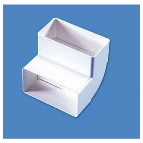 Upmann - Flachkanal Rohrbogen 90 Grad senkrecht System 150